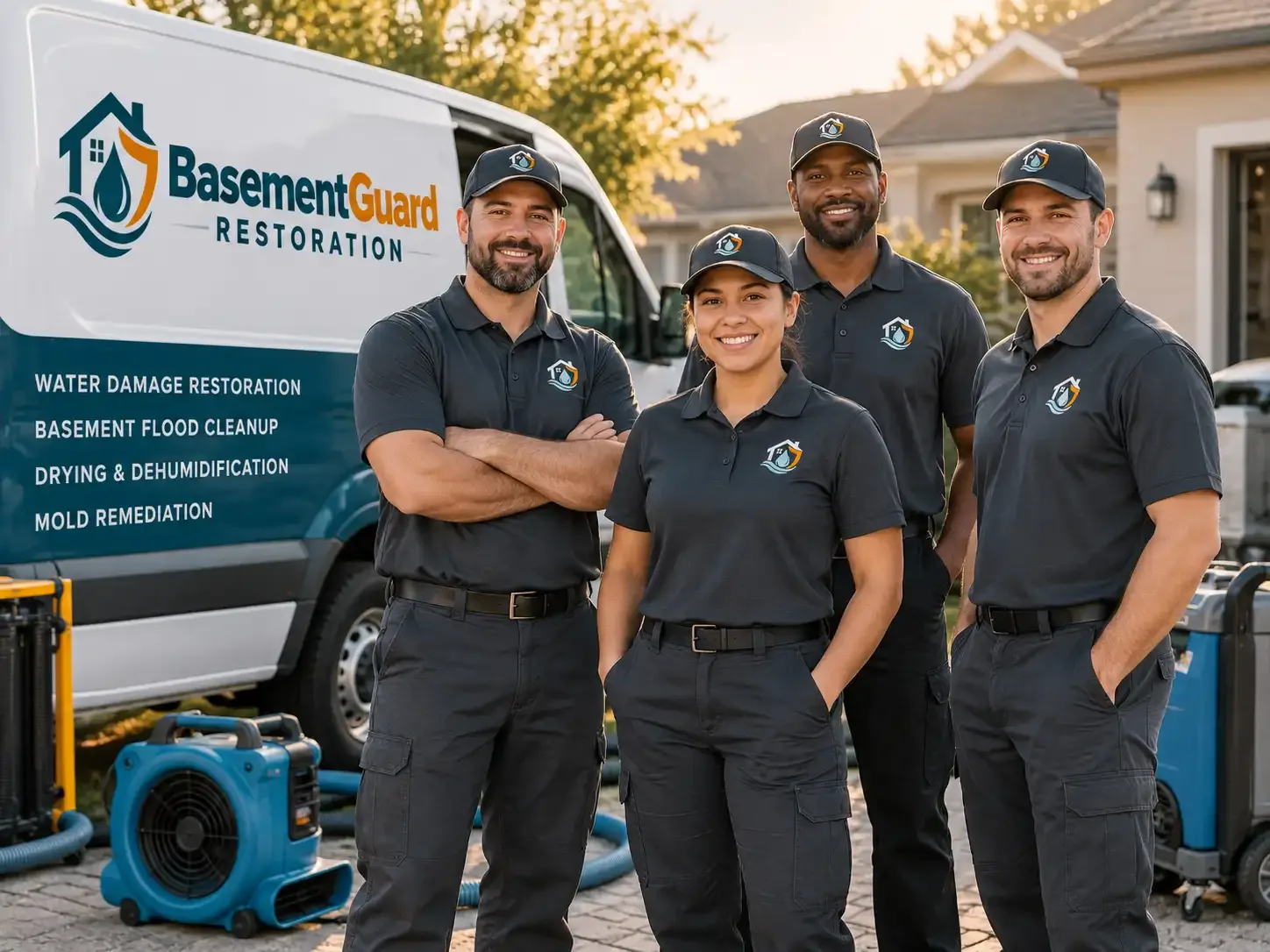Basement Water Damage Restoration company in Minot Afb, ND